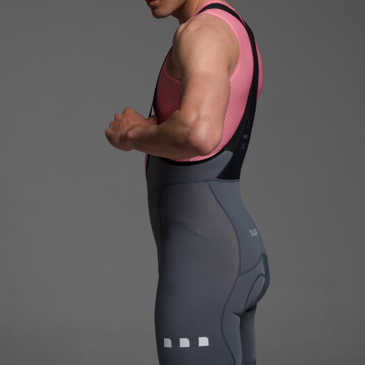 Culotte de ciclismo de Hombre Titanium EVO OUAR - Gris acero Gris acero-9