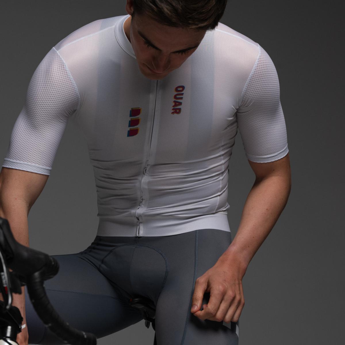 Culotte de ciclismo de Hombre Titanium EVO OUAR - Gris acero Gris acero-11