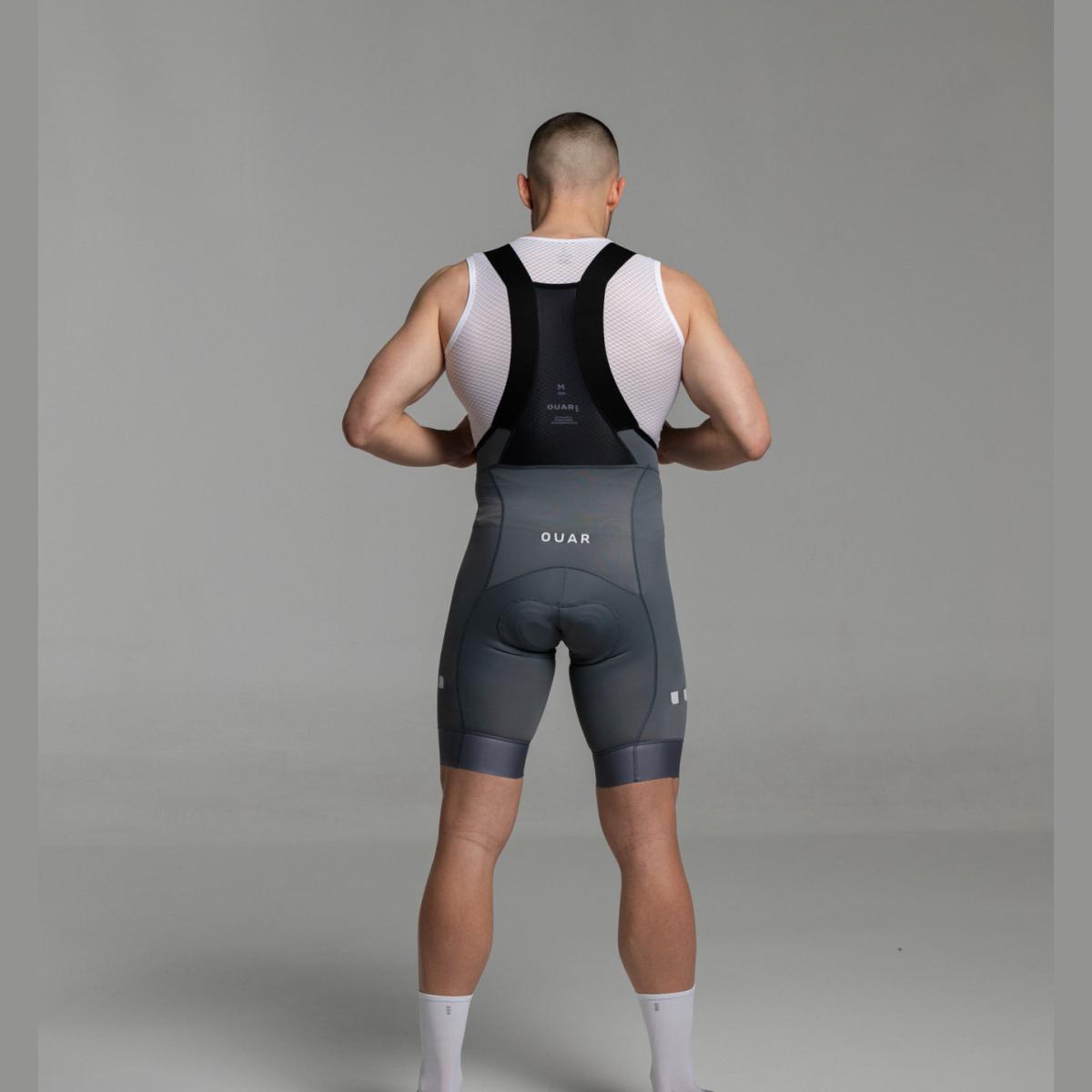 Culotte de ciclismo de Hombre Titanium EVO OUAR - Gris acero Gris acero-16