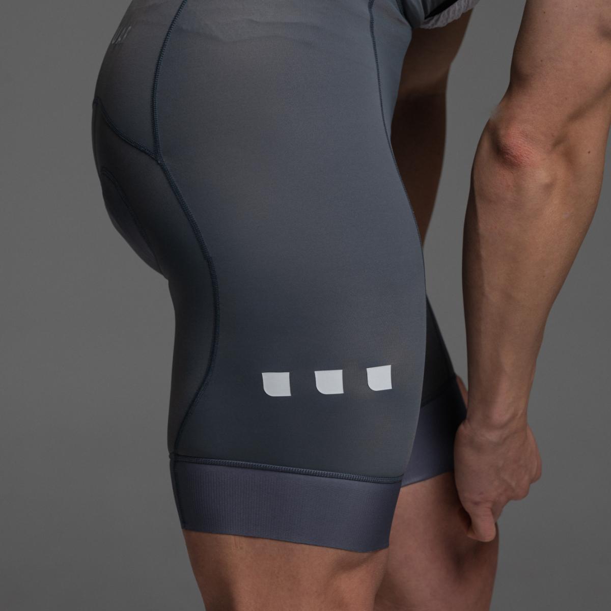 Culotte de ciclismo de Hombre Titanium EVO OUAR - Gris acero Gris acero-18