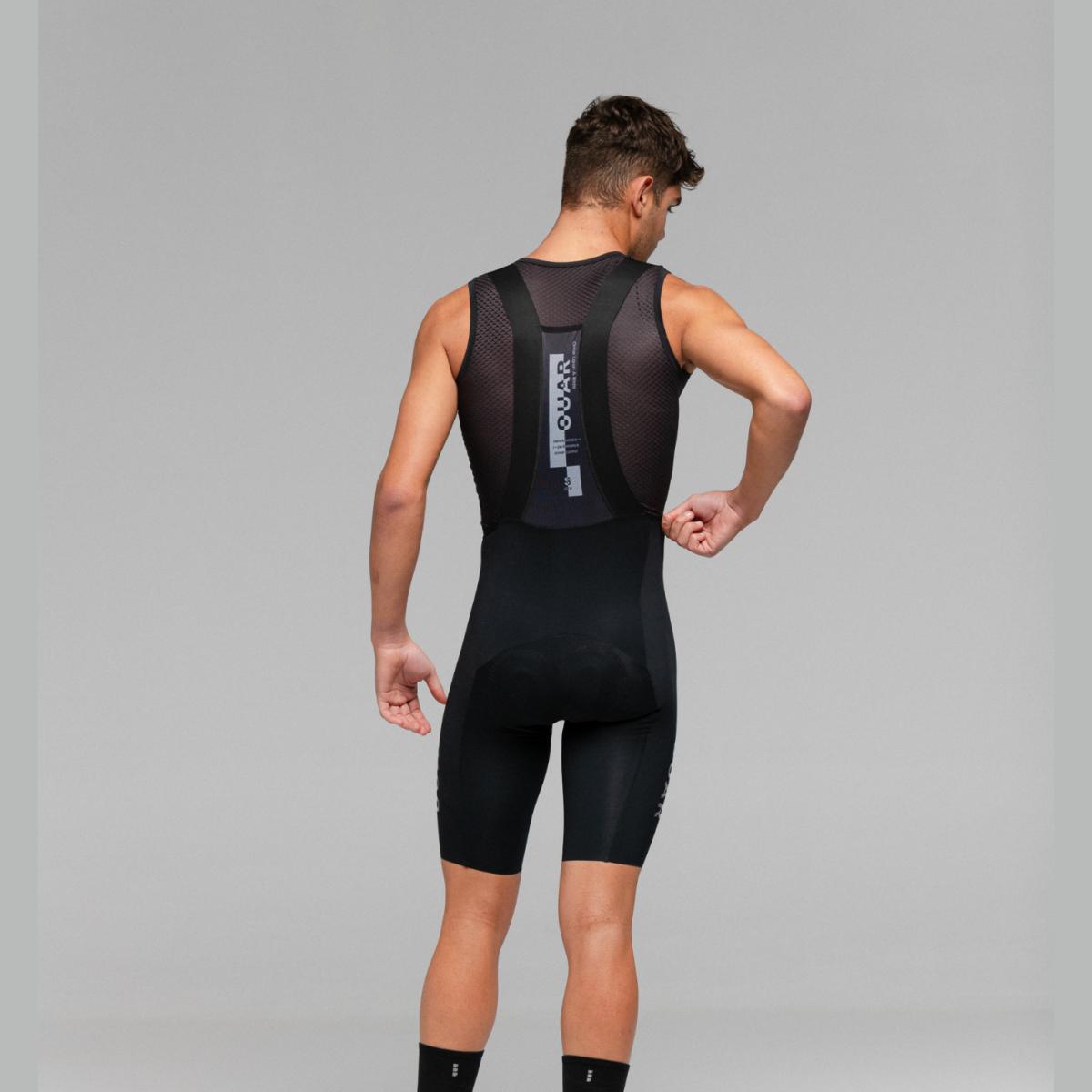 Culotte de ciclismo de Hombre Pure Black AERYS OUAR - Marrón Marrón-2