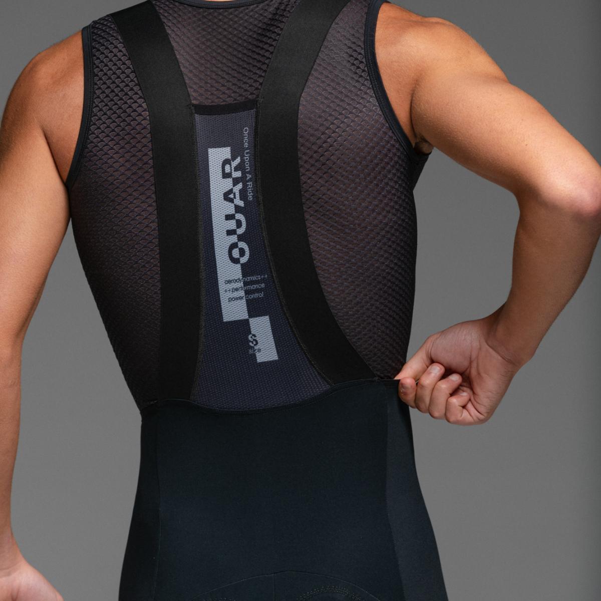 Culotte de ciclismo de Hombre Pure Black AERYS OUAR - Marrón Marrón-8