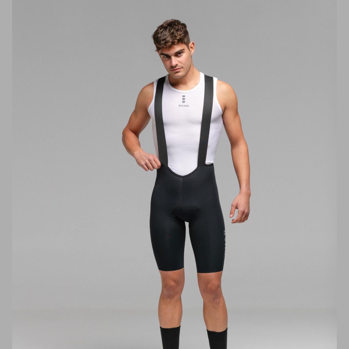 Culotte de ciclismo de Hombre Pure Black AERYS OUAR - Marrón Marrón-11