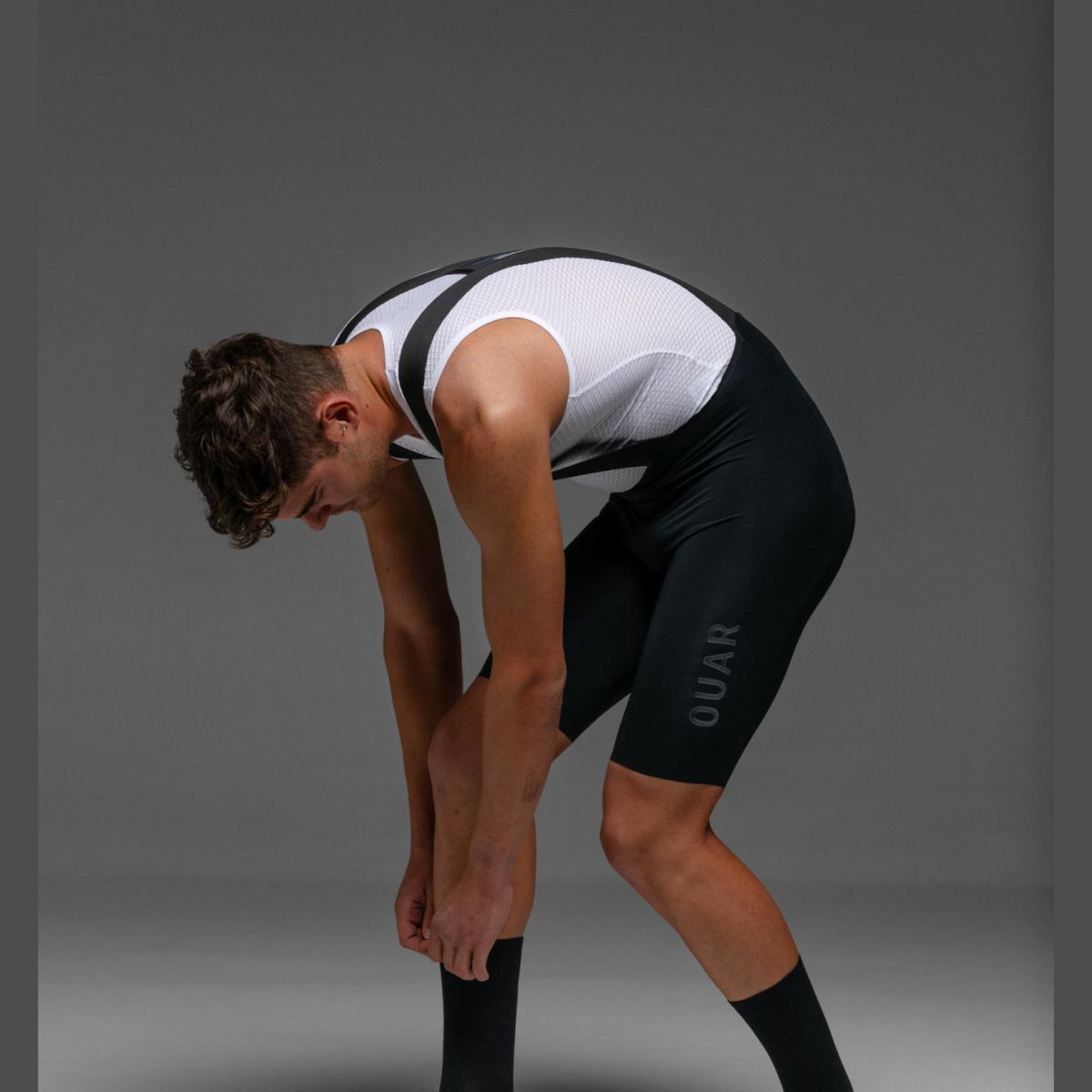 Culotte de ciclismo de Hombre Pure Black AERYS OUAR - Marrón Marrón-13