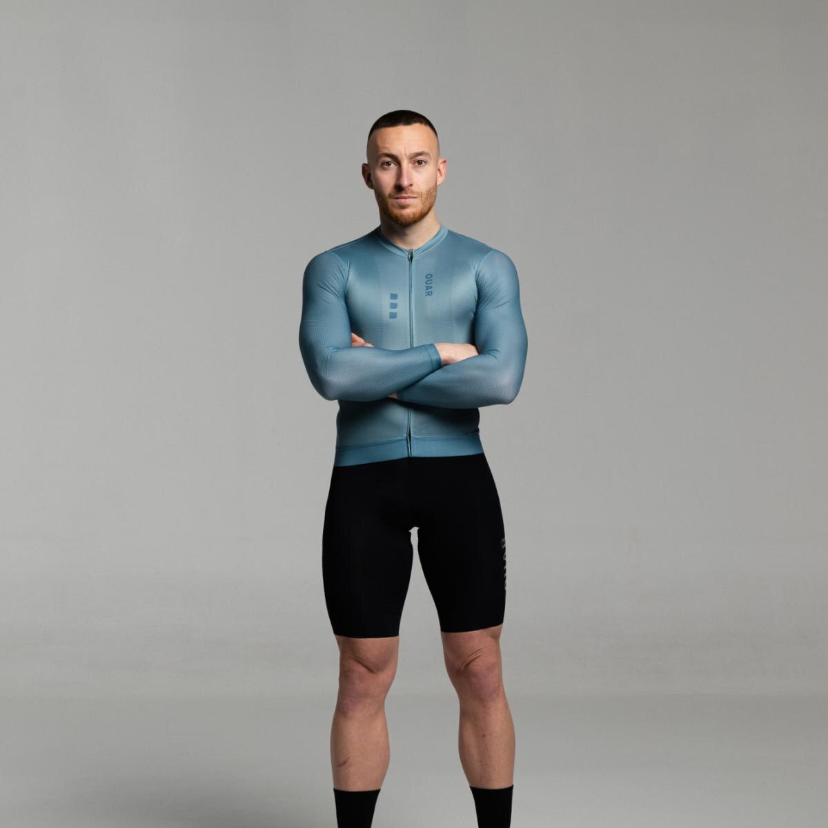 Culotte de ciclismo de Hombre Pure Black AERYS OUAR - Marrón Marrón-15