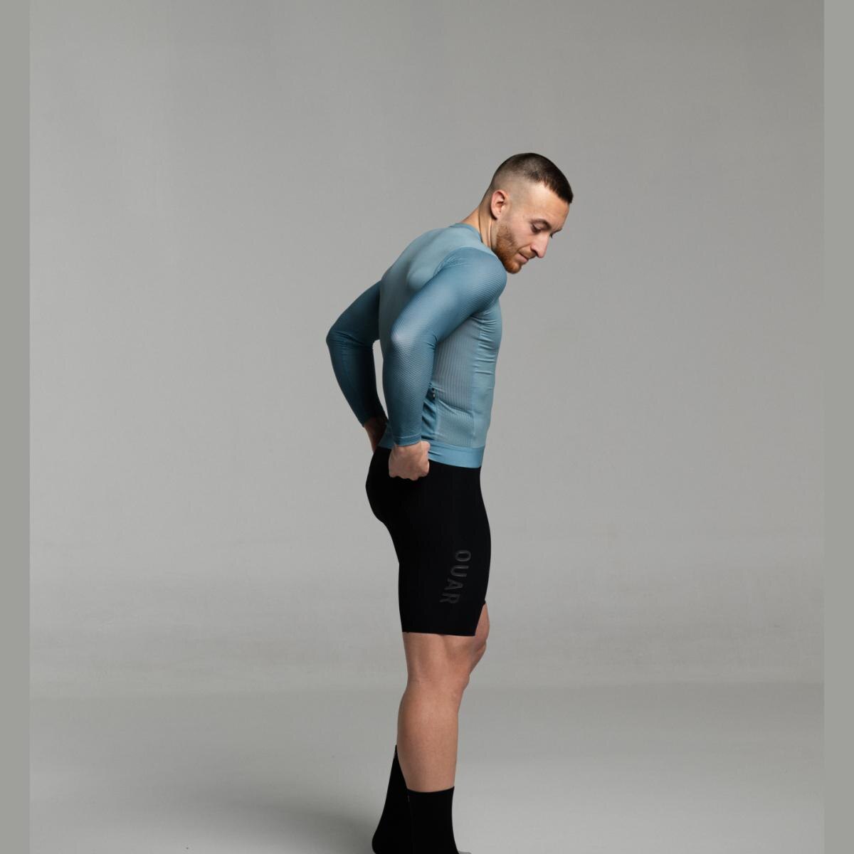 Culotte de ciclismo de Hombre Pure Black AERYS OUAR - Marrón Marrón-17