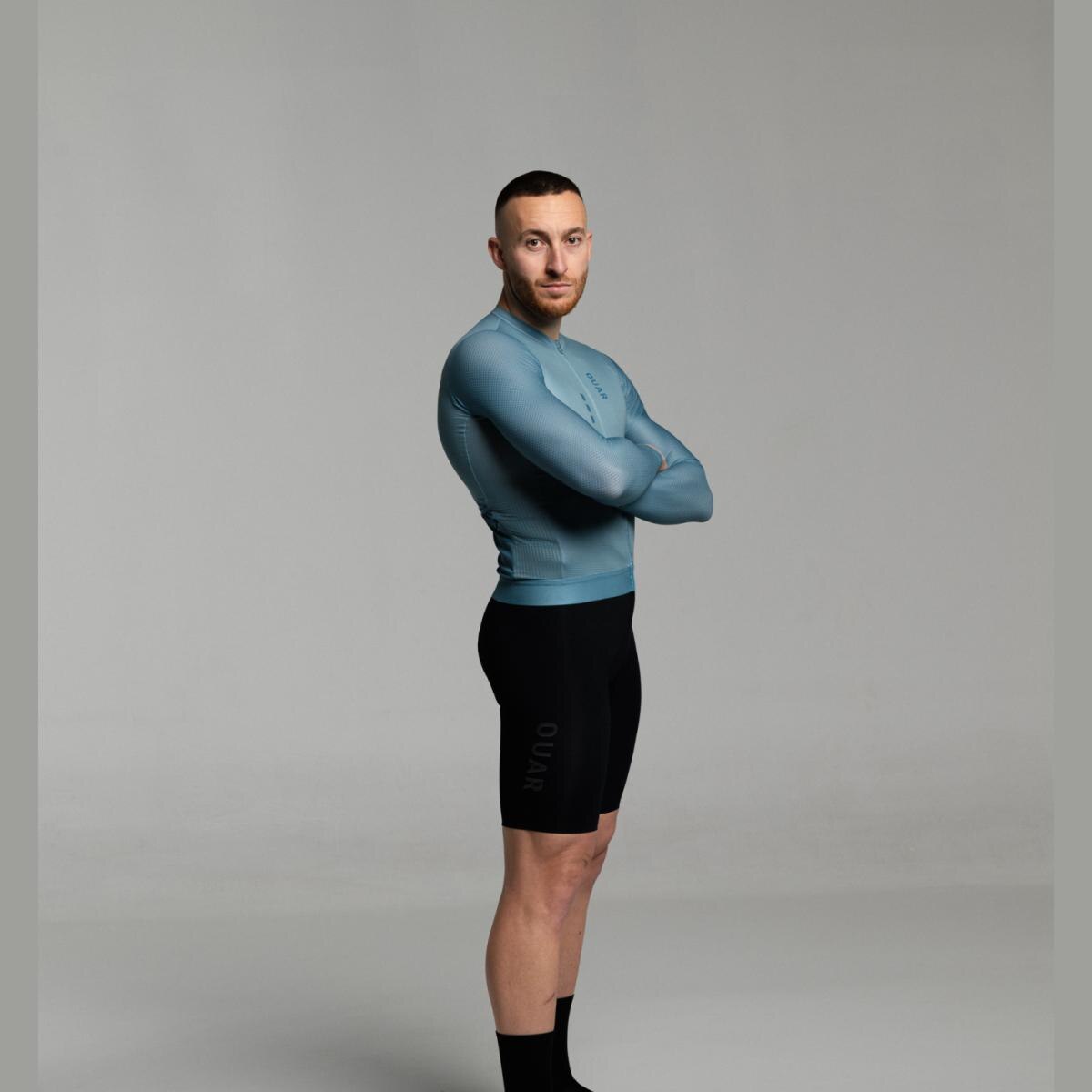 Culotte de ciclismo de Hombre Pure Black AERYS OUAR - Marrón Marrón-18