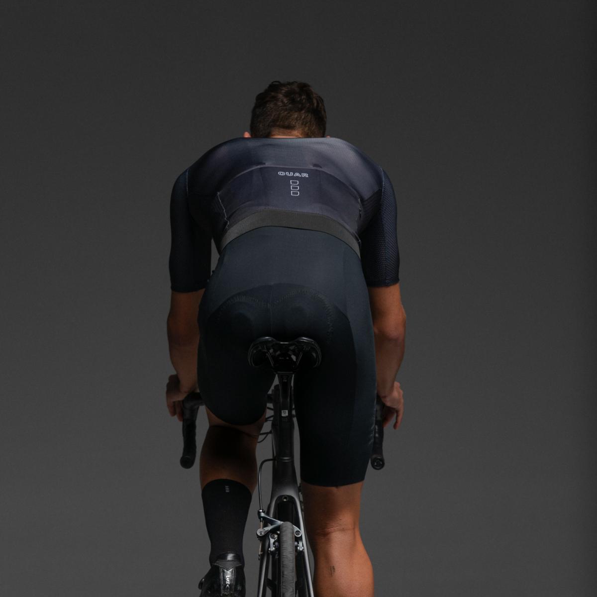 Culotte de ciclismo de Hombre Pure Black AERYS OUAR - Marrón Marrón-22
