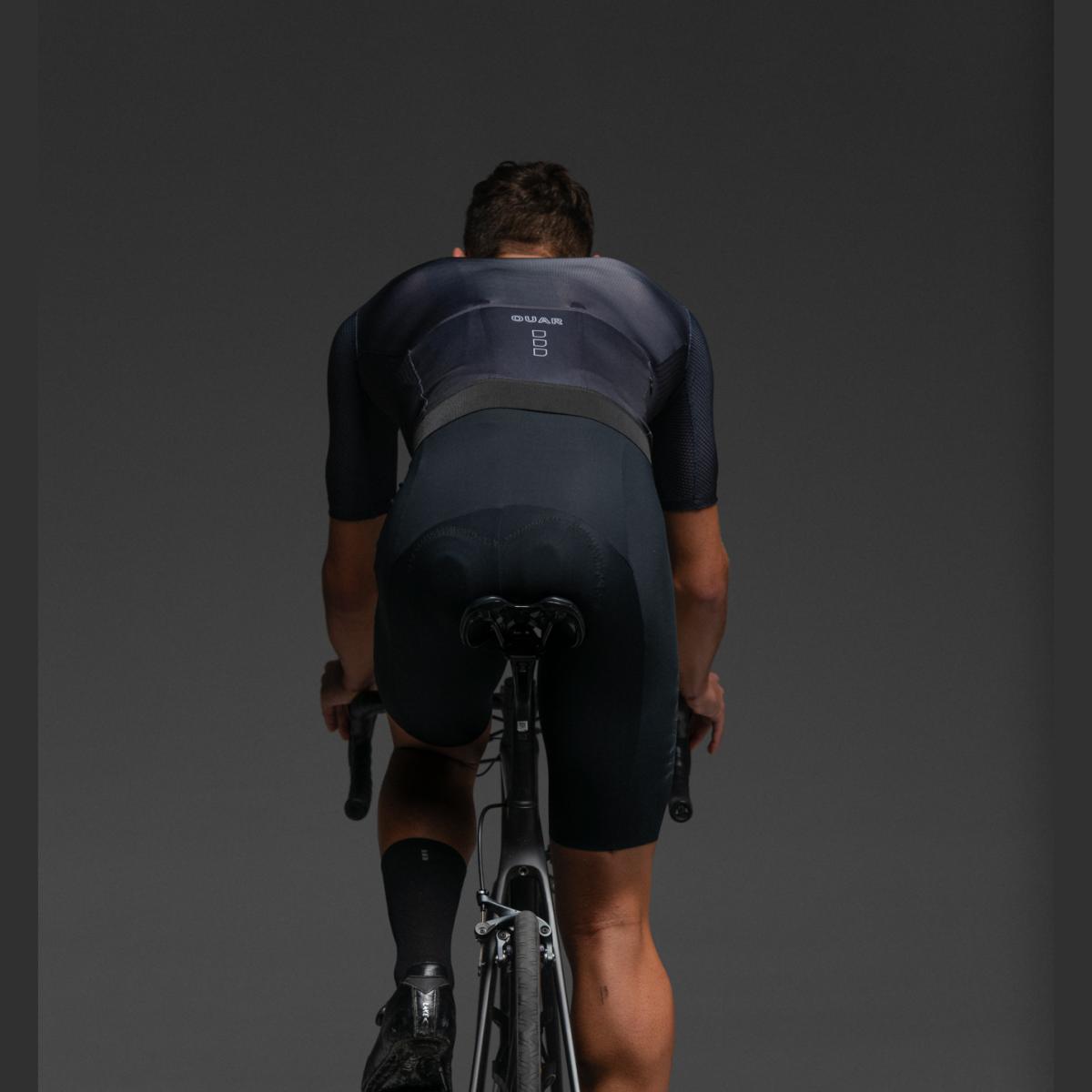Culotte de ciclismo de Hombre Pure Black AERYS OUAR - Marrón Marrón-23