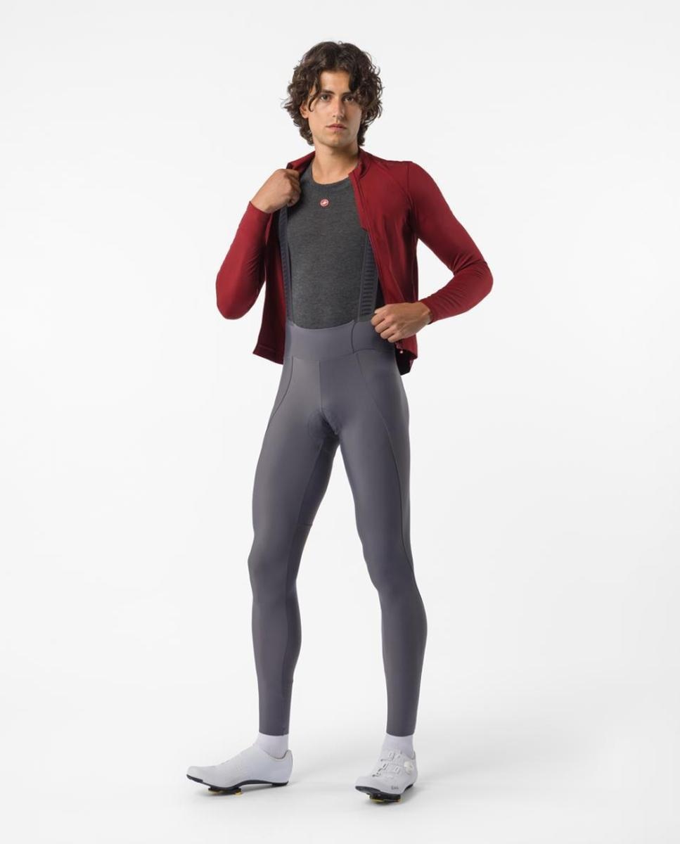Culote de Ciclismo de Hombre Espresso 2 Gr Smoky Castelli - Gris Gris-6