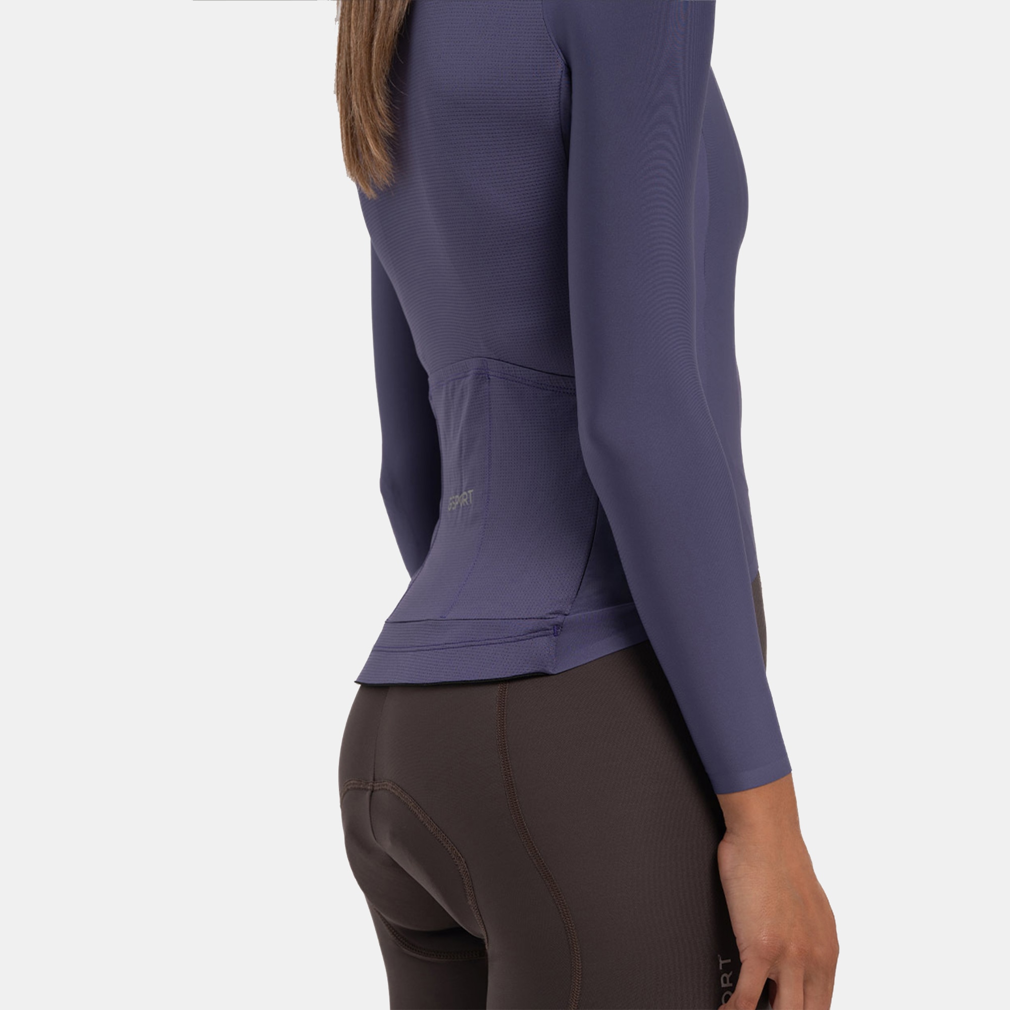 Camisola Desportiva de Manga Comprida Aero Sapphire Roxo-7