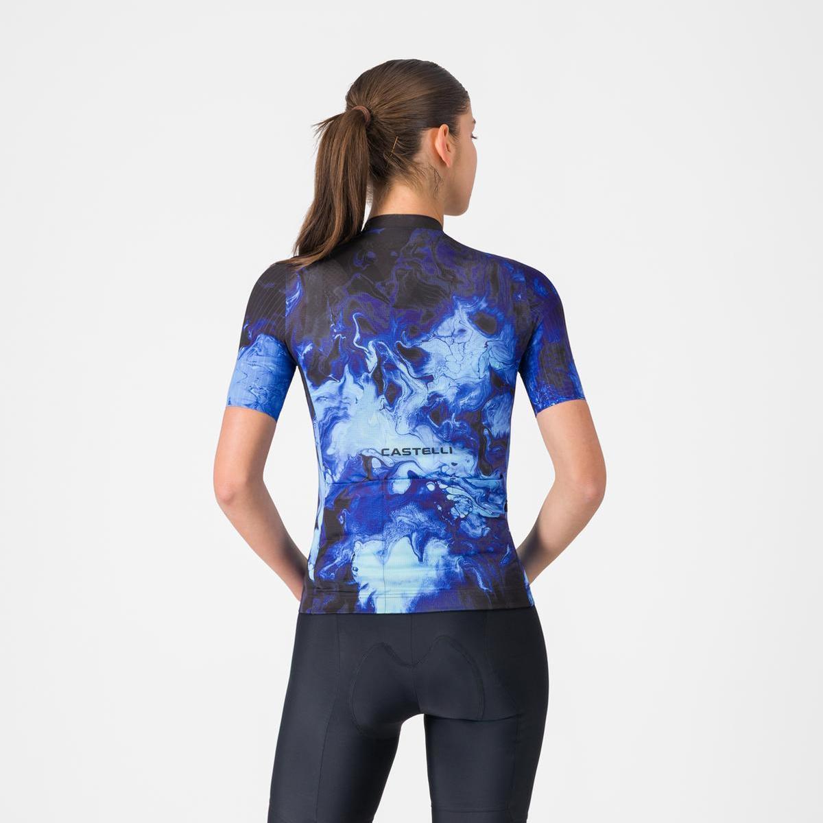 Camisola Desportiva de Ciclismo Cosmic Vortex Roxo-2