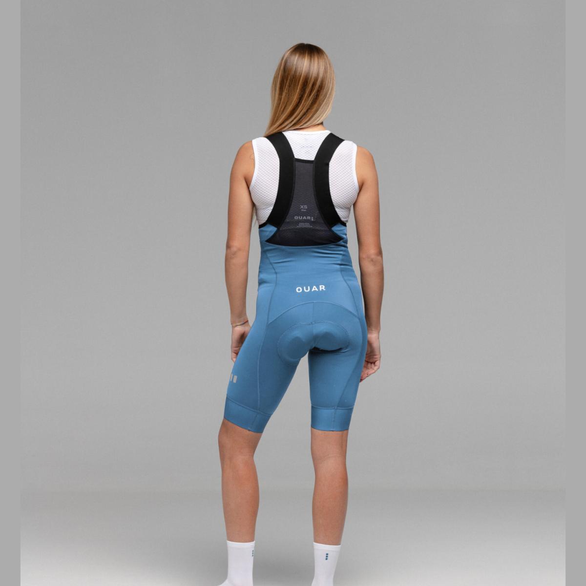 Imagen 2 de Culotte de ciclismo de Mujer Skyblue EVO OUAR - Azul Cielo Azul Cielo
