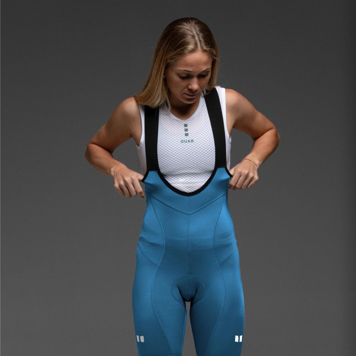 Imagen 6 de Culotte de ciclismo de Mujer Skyblue EVO OUAR - Azul Cielo Azul Cielo