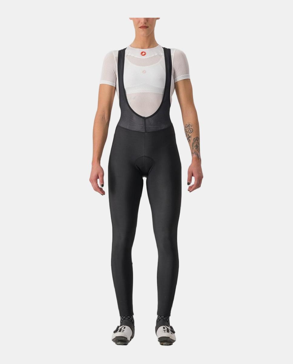Culote de Ciclismo de Mujer Entrata W Neg Castelli - Negro Negro-1