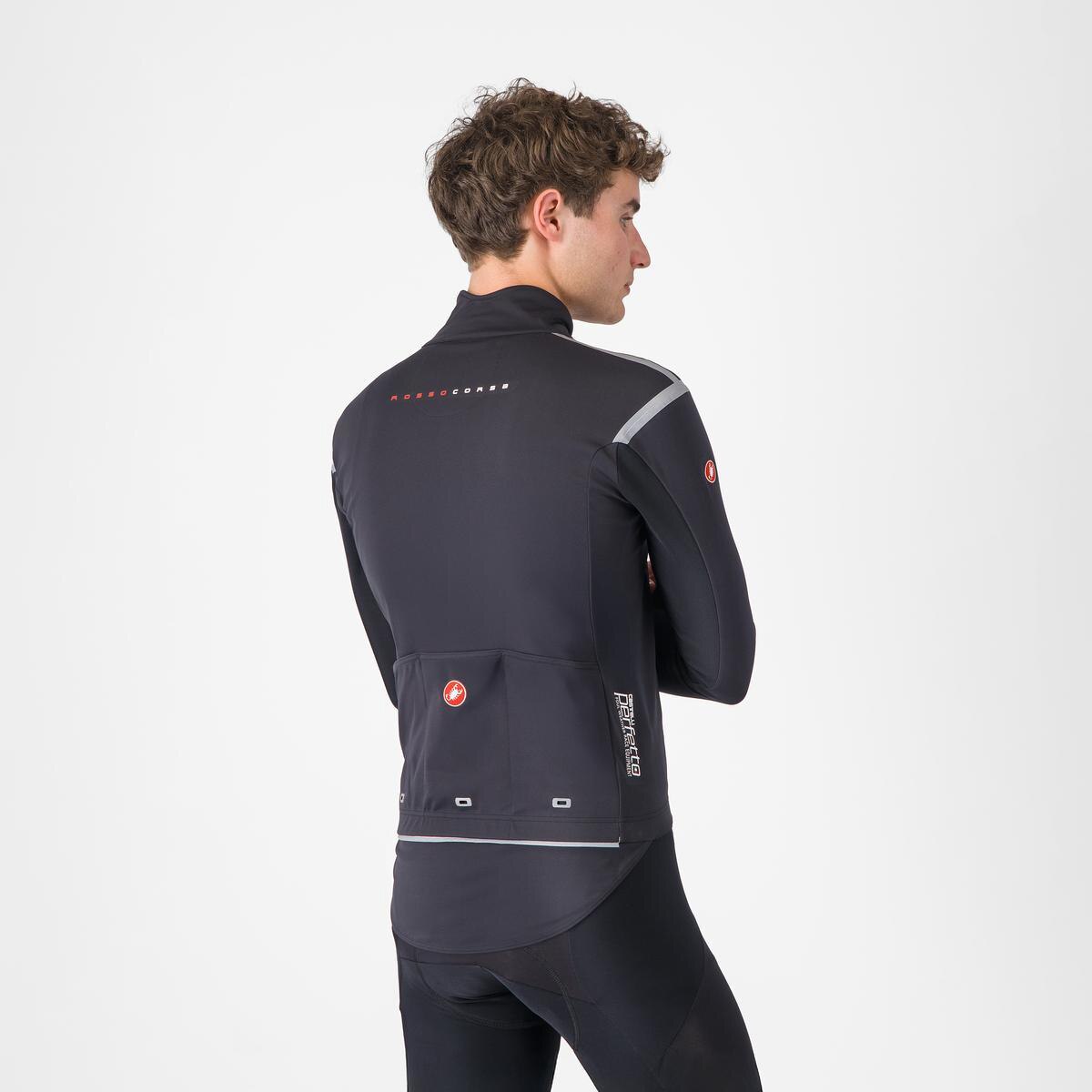 Casaco de Ciclismo Perfetto Ros 3 Preto / Cinzento-2