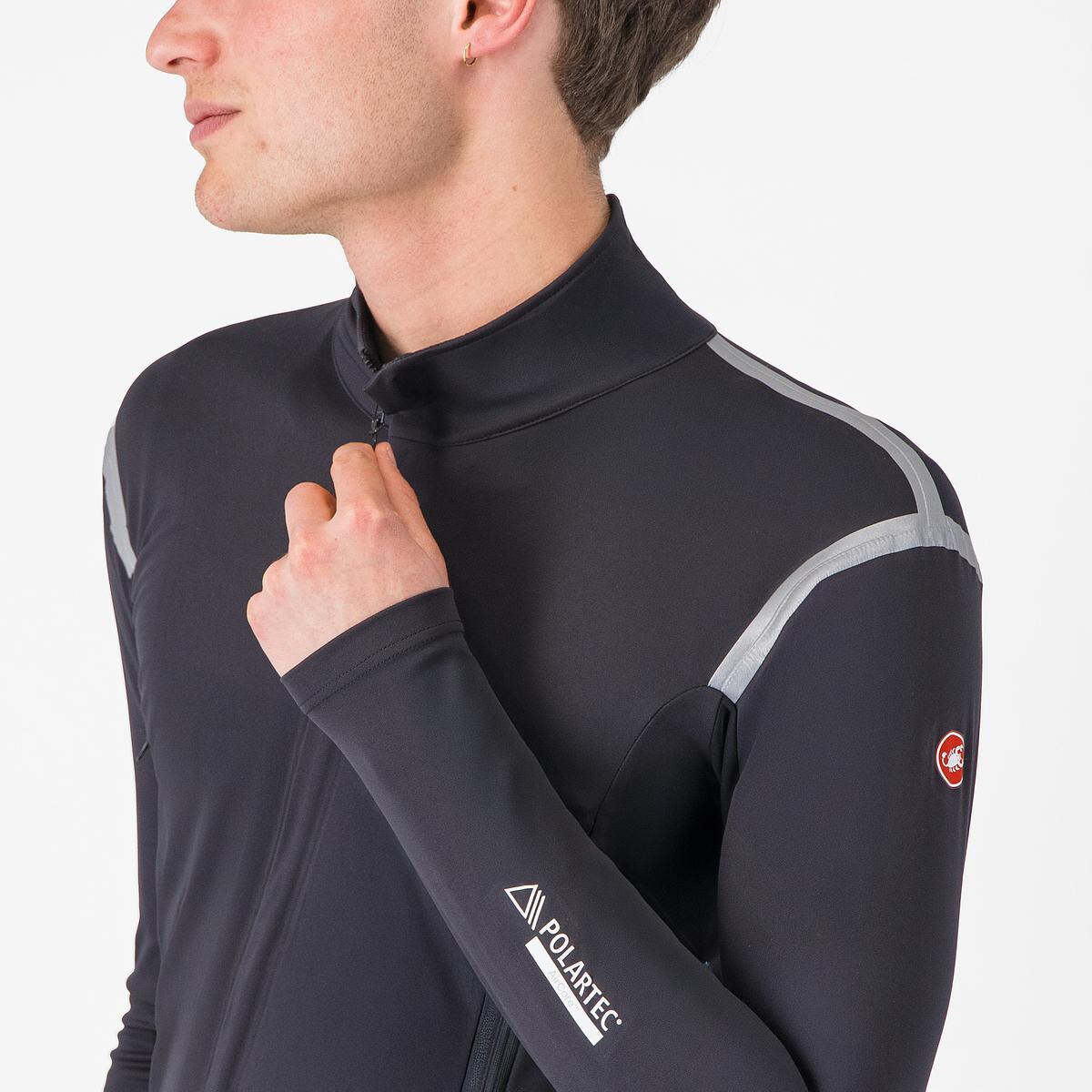 Casaco de Ciclismo Perfetto Ros 3 Preto / Cinzento-6