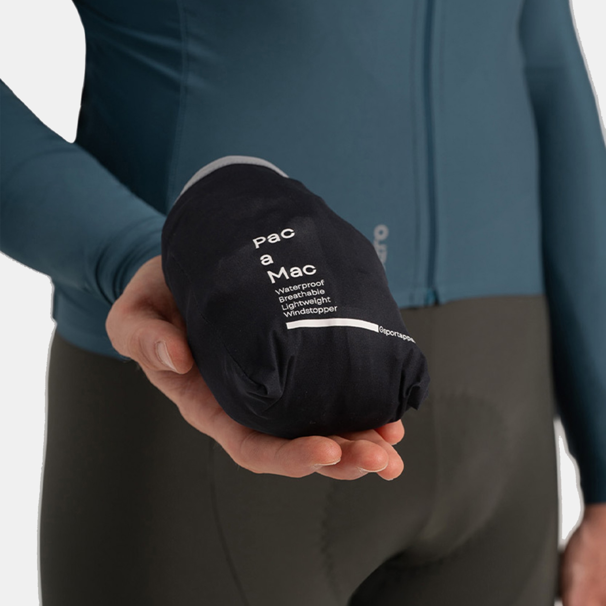 Corta-Vento de Ciclismo Unissexo One Mitos Preto-8