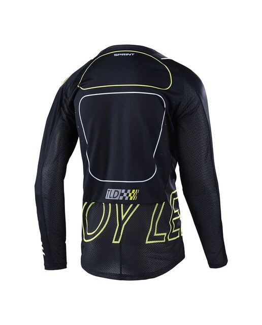 Camisola Desportiva Sprint Drop In Preto / Verde-2