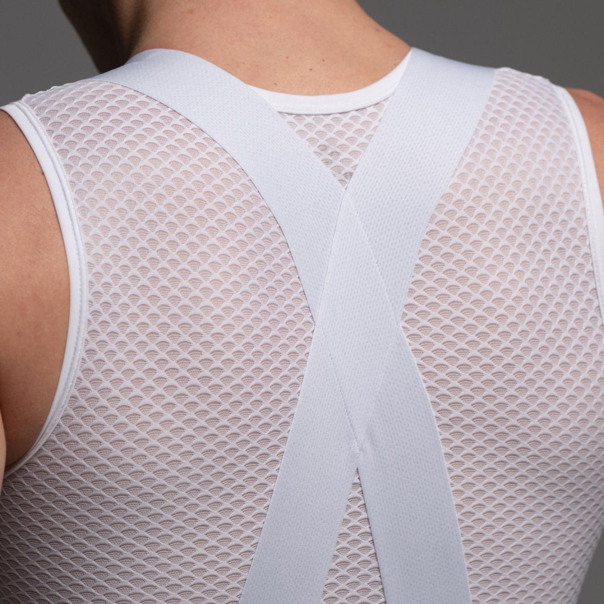 Imagen 6 de Camiseta de ciclismo Unisex White Base Layer OUAR - Blanco Blanco