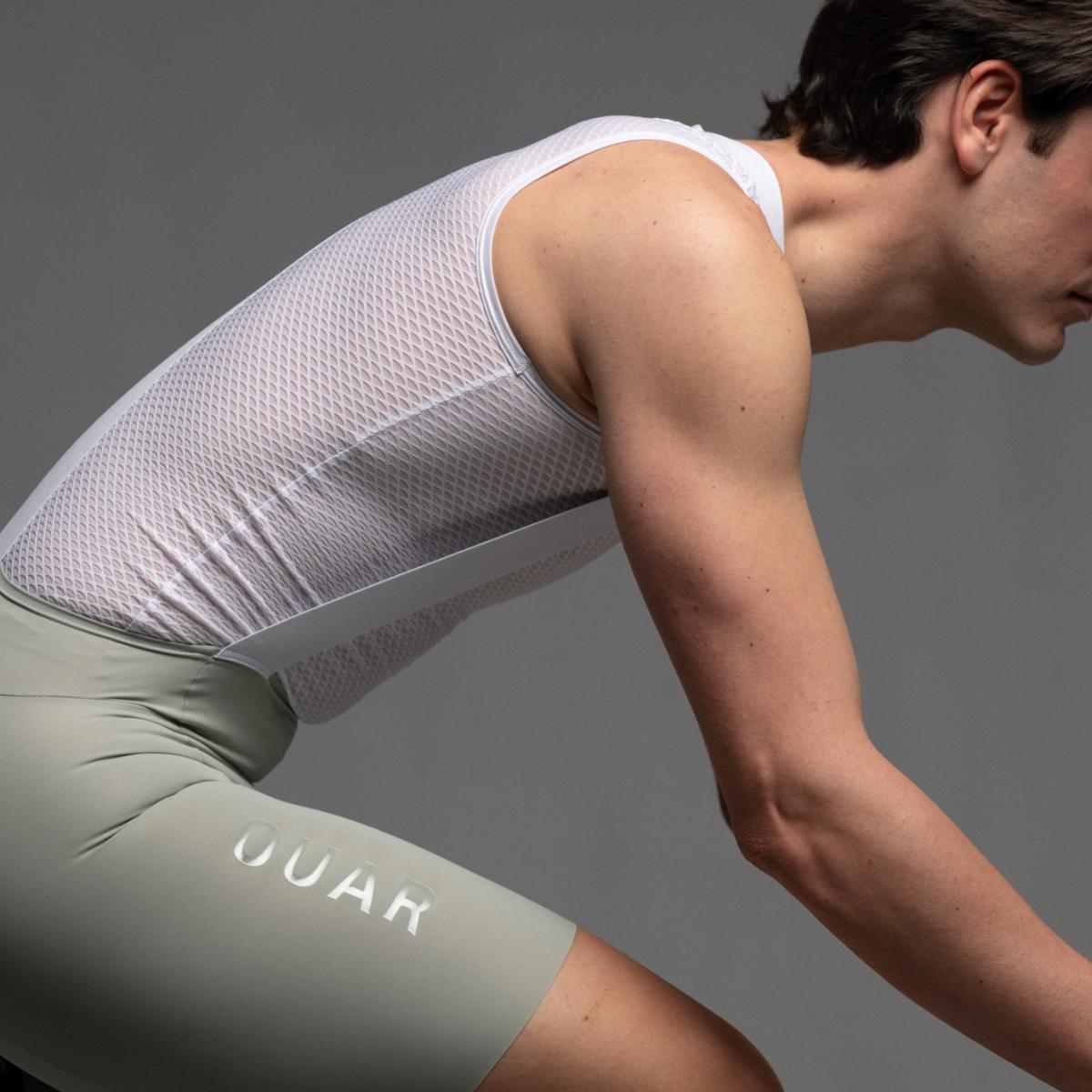 Imagen 8 de Camiseta de ciclismo Unisex White Base Layer OUAR - Blanco Blanco