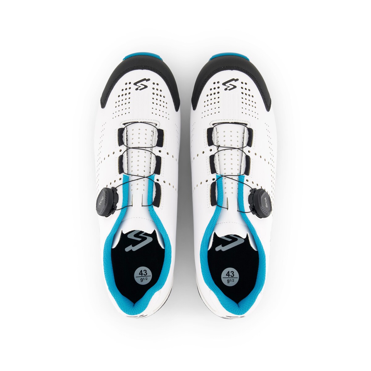 Sapatilhas de Ciclismo de Montanha Unissexo Vega Branco / Azul-4