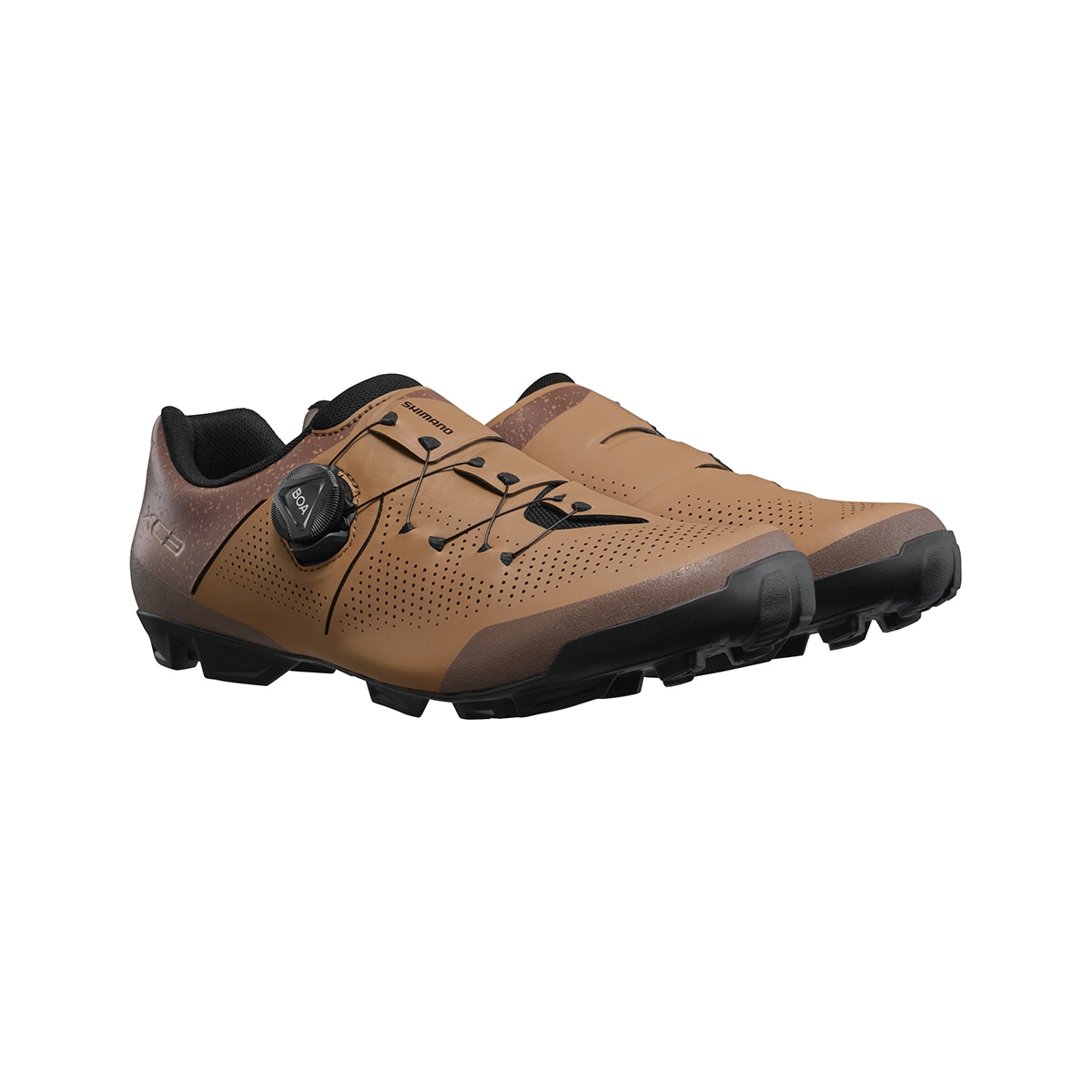 Sapatilhas de Ciclismo de Montanha Xc302 Castanho-2