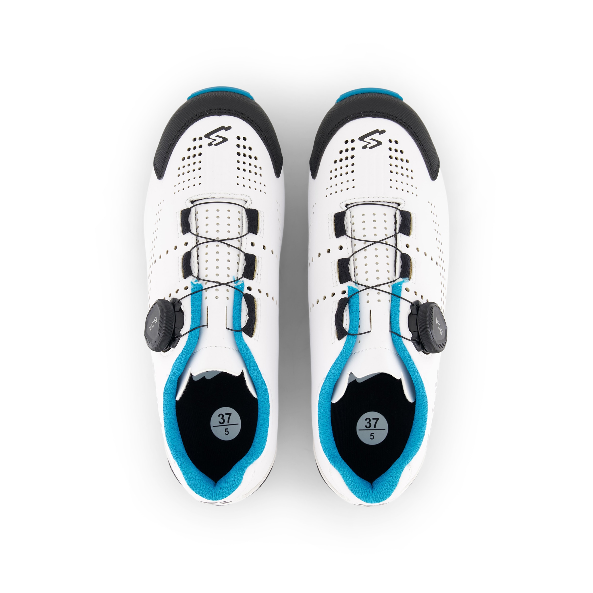 Sapatilhas de Ciclismo de Montanha Unissexo Vega Branco / Azul-4