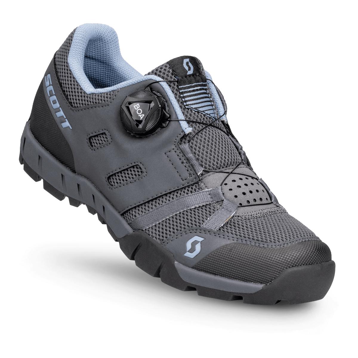 Zapatillas de Ciclismo Montaña de Mujer SPORT CRUS-R BOA Scott - Gris Gris-3