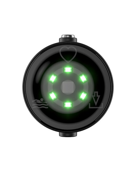 Sensor Ótico de Frequência Cardíaca Verity Sense 2023 M-XXL Preto-5