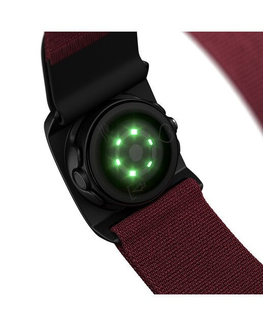 Sensor Ótico de Frequência Cardíaca Verity Sense 2023 M-XXL Grená / Preto-4
