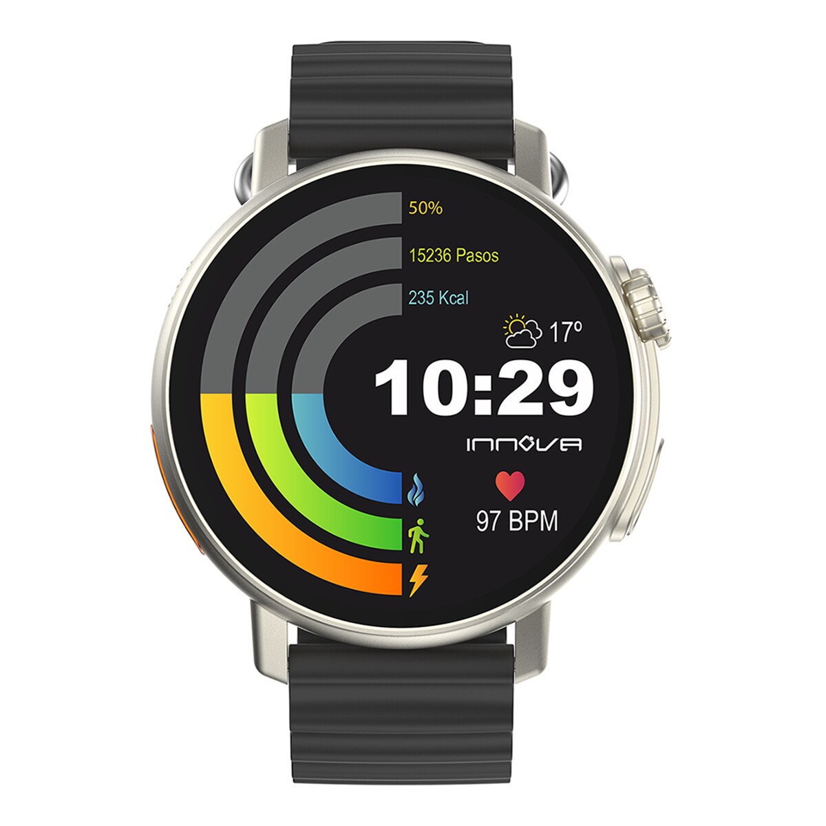 Smartwatch sw38 Preto mate-2