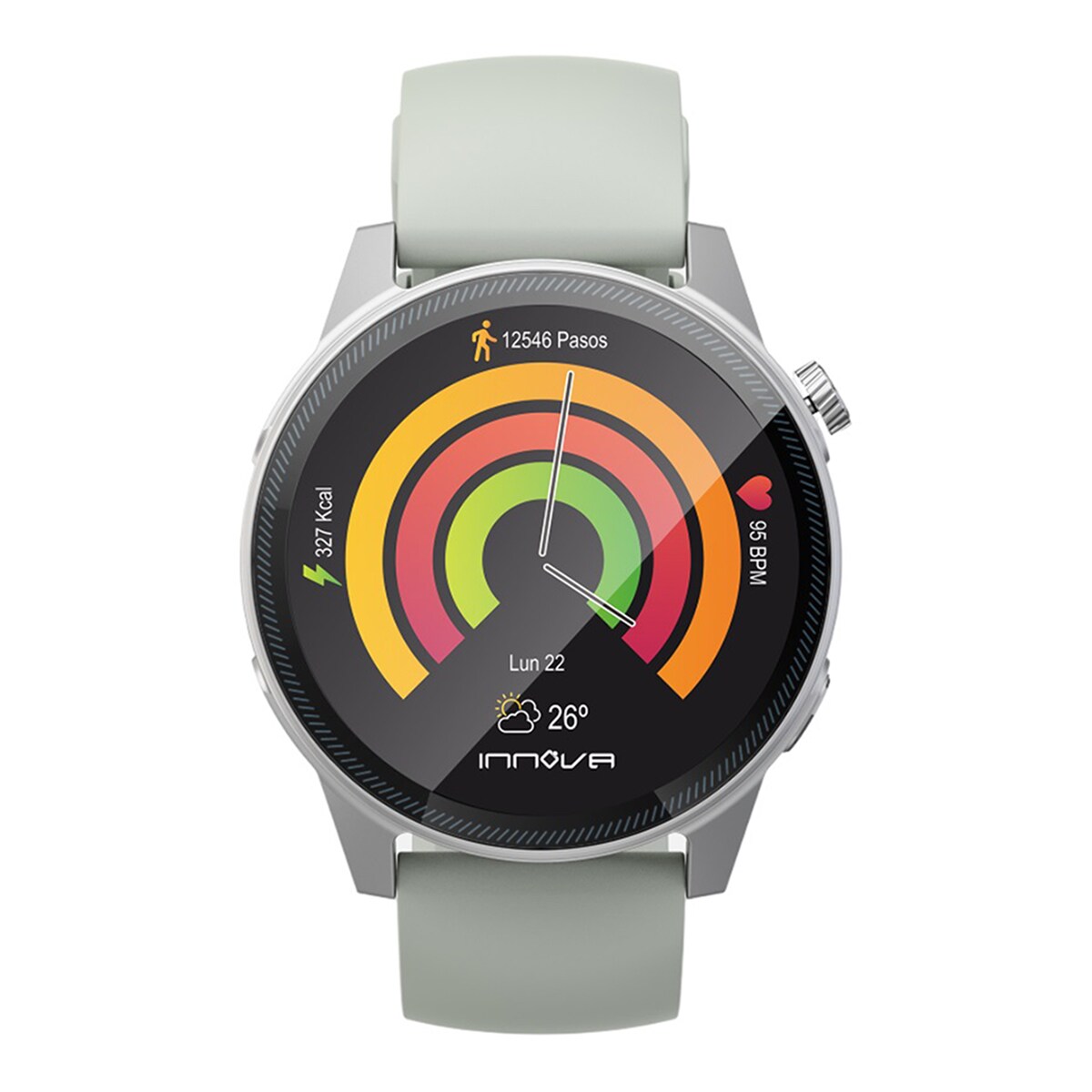 Smartwatch Fitness Monsson Cinzento-claro-2
