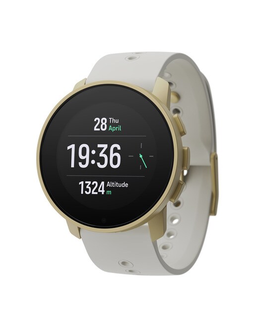 Relógio GPS 9 Peak Pro Branco / Dourado-1