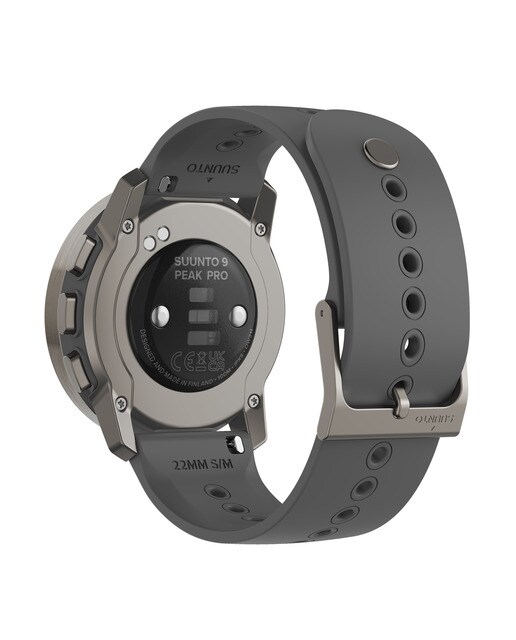 Relógio GPS 9 Peak Pro Titanium Cinzento-2