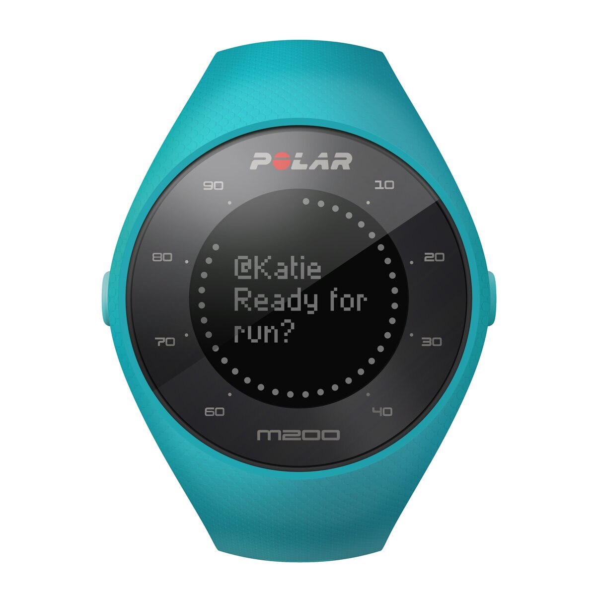 Relógio pulsómetro GPS M200 Polar Azul-3
