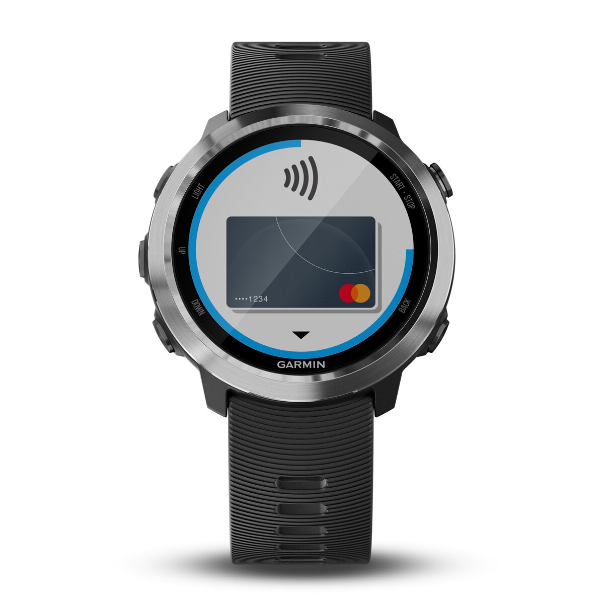 Relógio GPS com pulsómetro Forerunner 645 Music Garmin Preto-3
