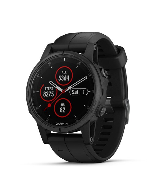 Imagem 0 de Relógio GPS com pulsómetro Fénix 5S Plus Zafiro Garmin