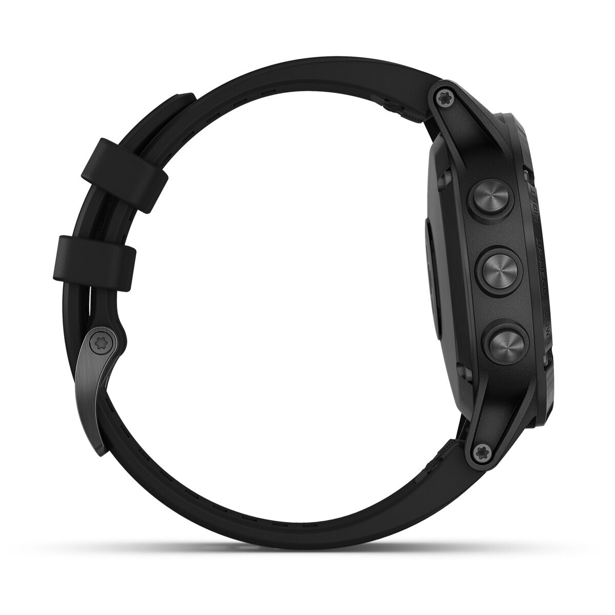 Relógio GPS com pulsómetro Fénix 5 Plus Zafiro Garmin Preto-3
