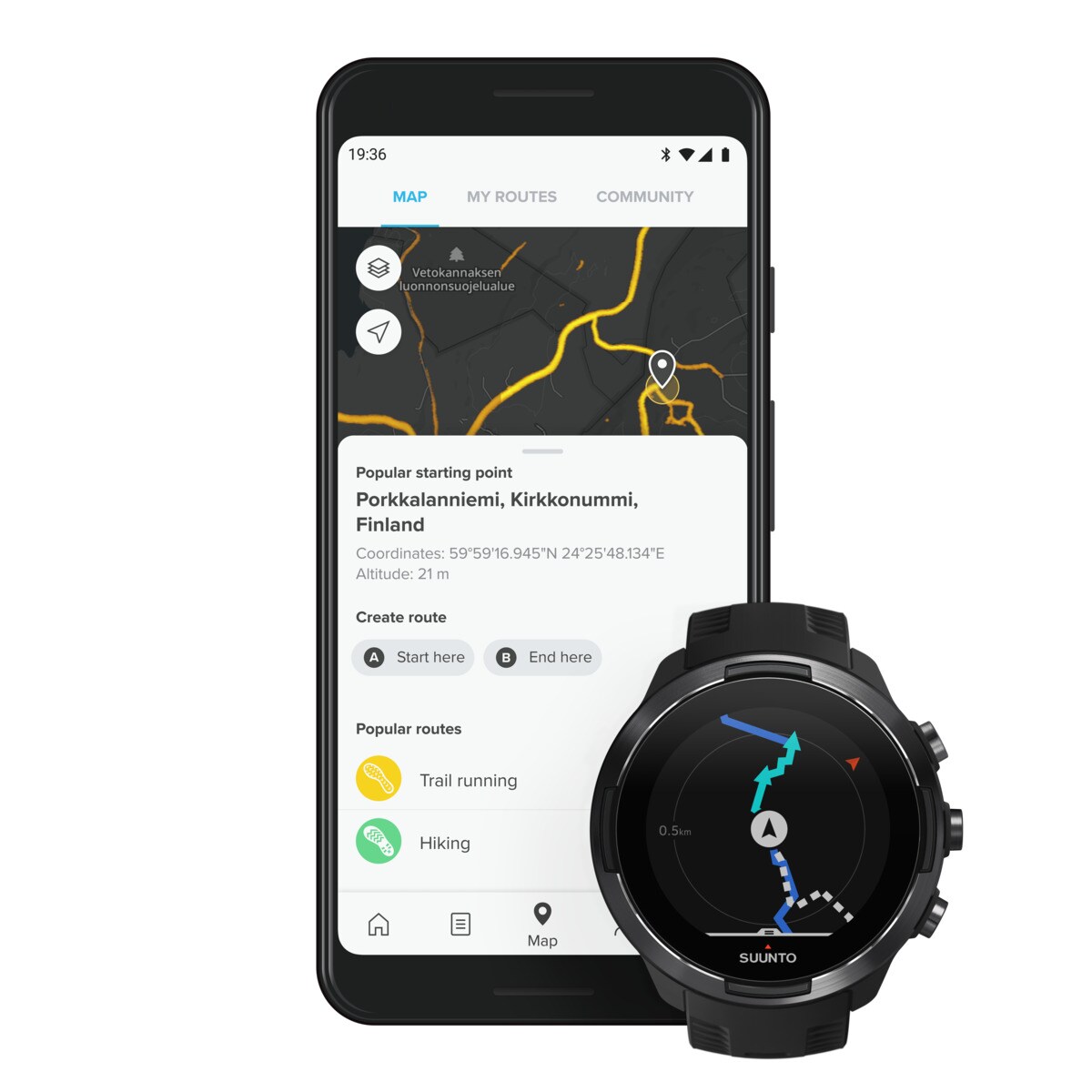 Relógio GPS Suunto 9 Baro Suunto Preto-4
