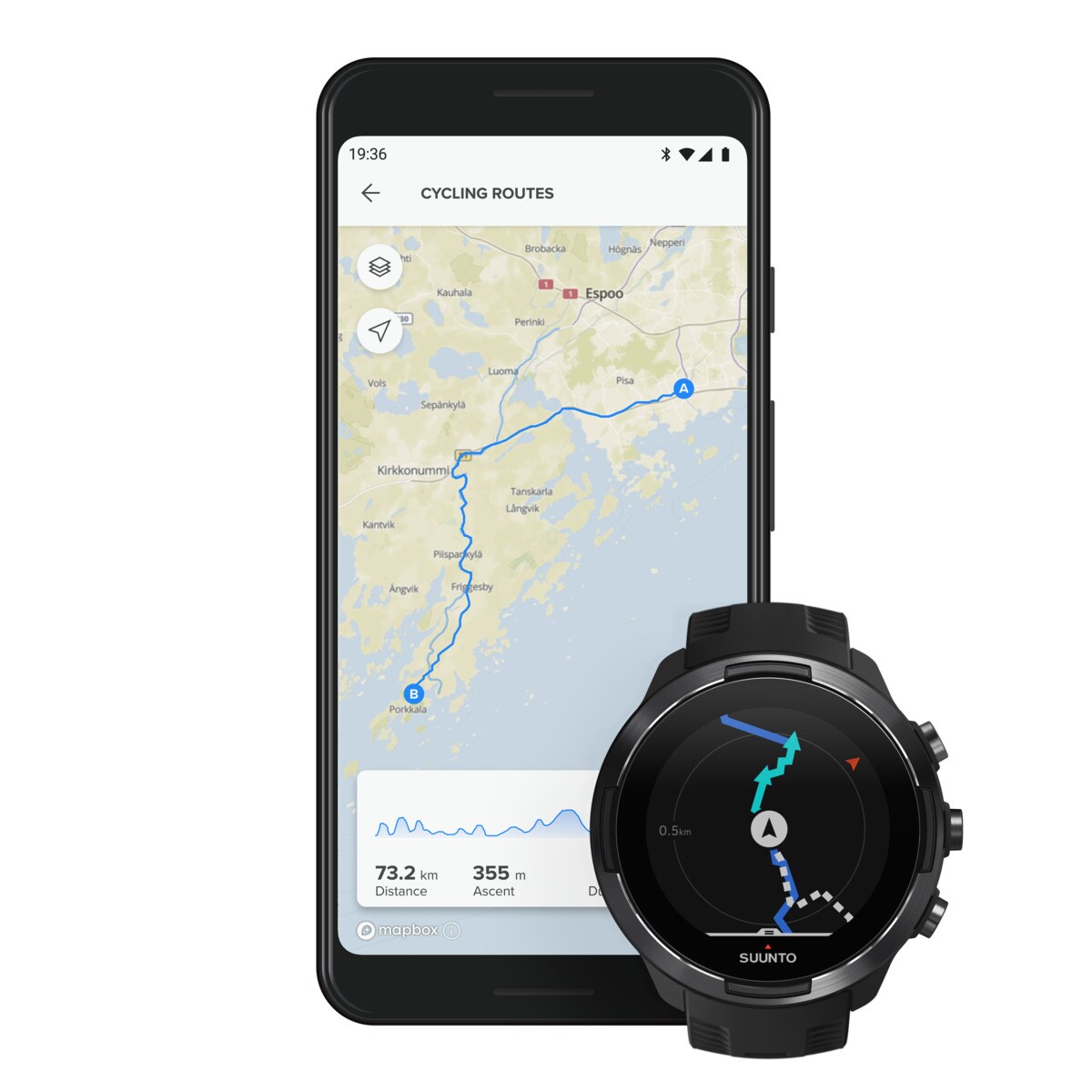 Relógio GPS Suunto 9 Baro Suunto Preto-5