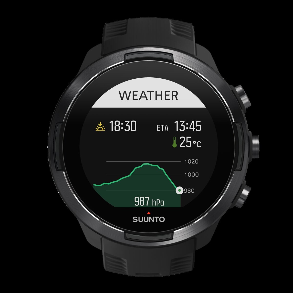 Relógio GPS Suunto 9 Baro Suunto Preto-9
