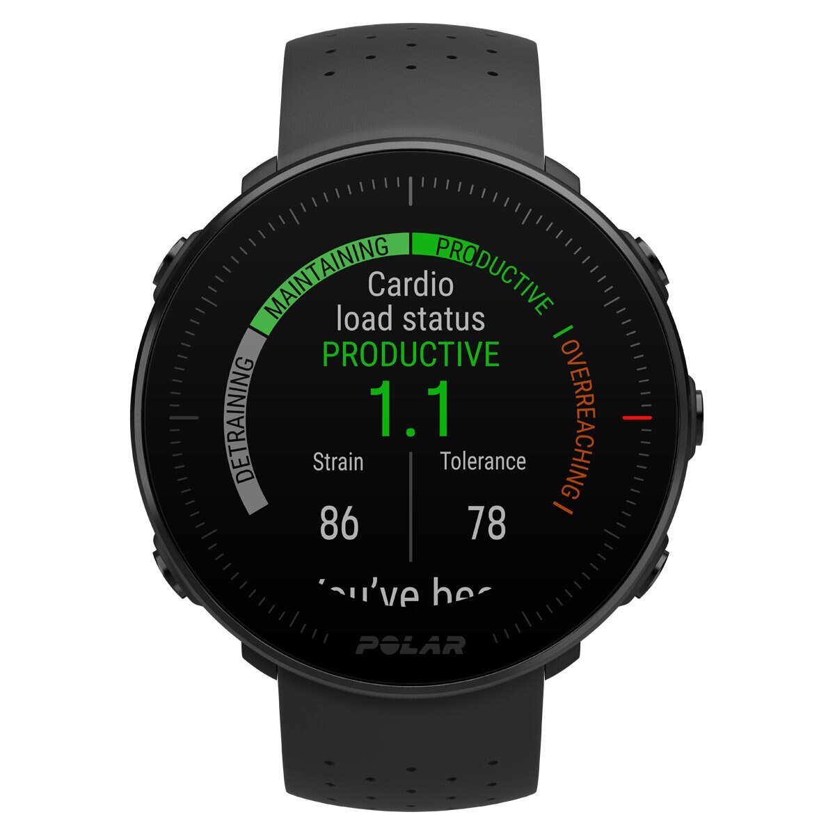 Relógio smartwatch GPS Vantage M Tamanho M-L Preto-2