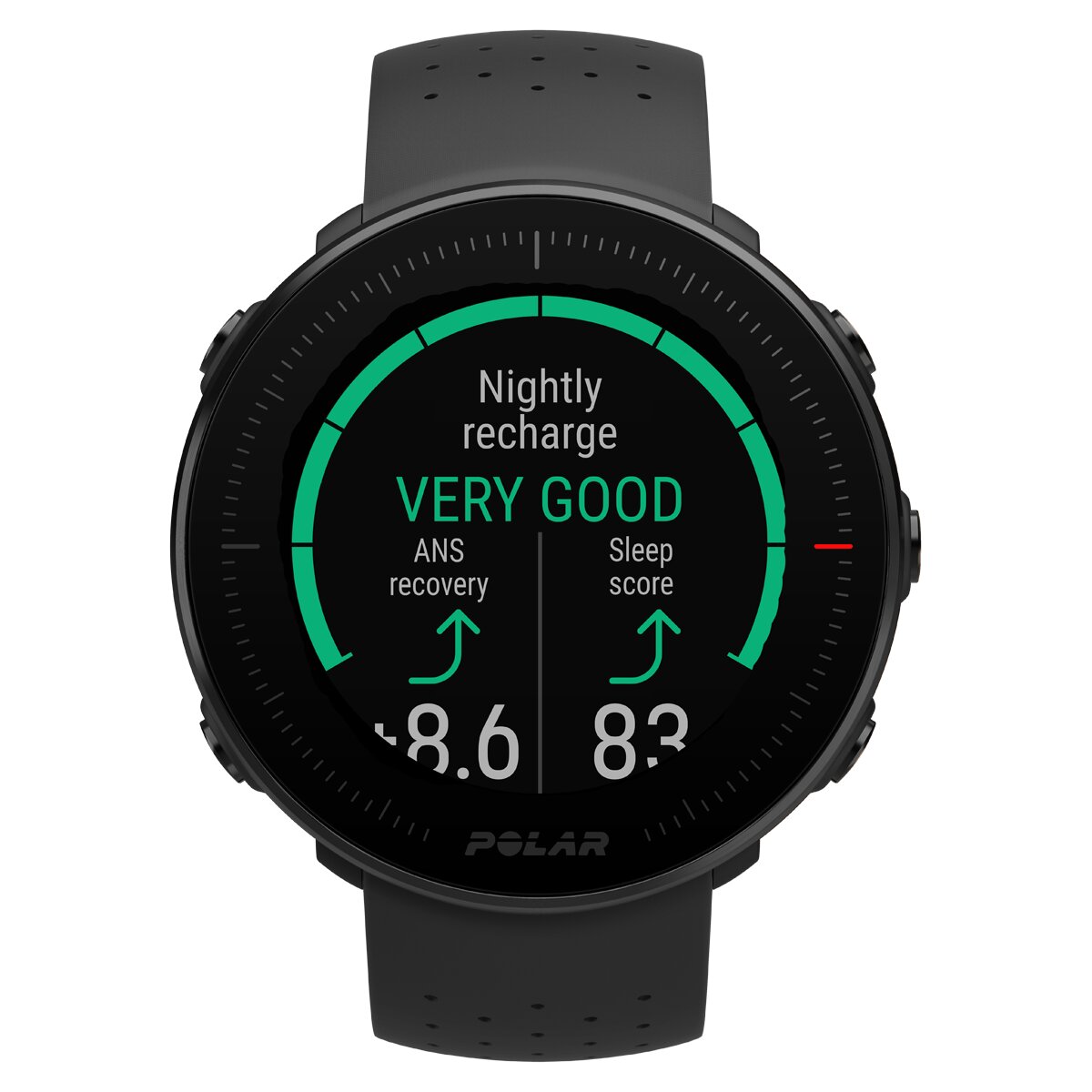 Relógio smartwatch GPS Vantage M Tamanho M-L Preto-3