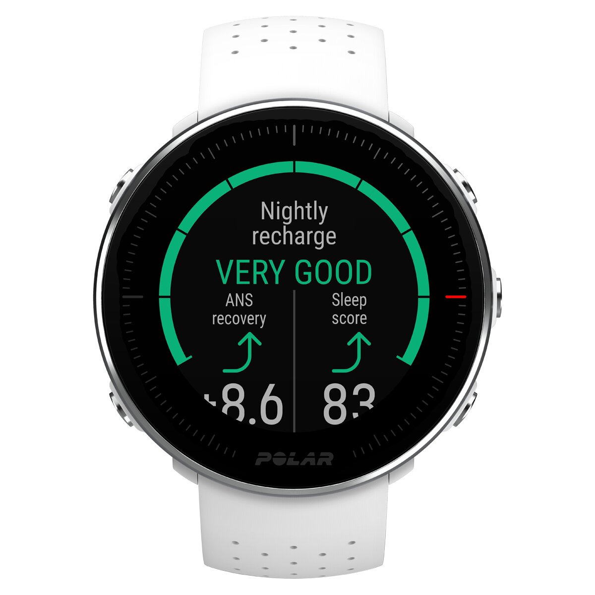 Relógio smartwatch GPS Vantage M Tamanho S-M Branco-3