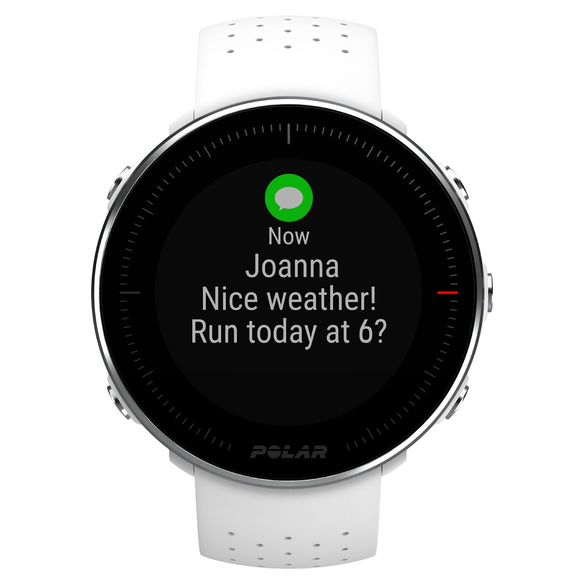 Relógio smartwatch GPS Vantage M Tamanho S-M Branco-5