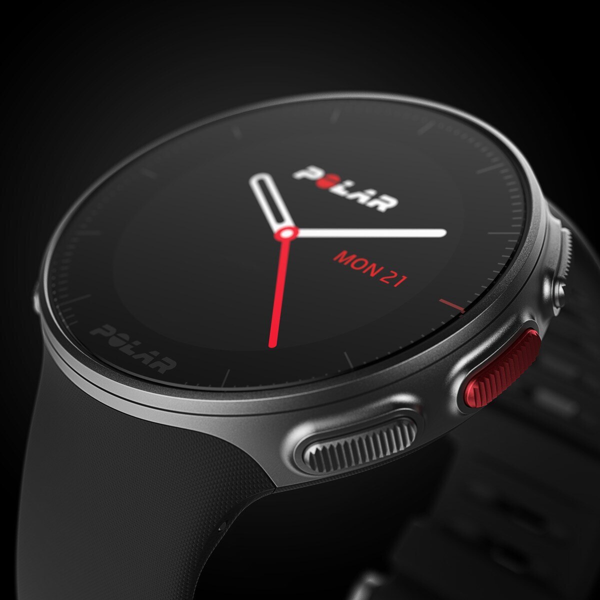 Relógio GPS com pulsómetro Vantage V Tamanho M-L Polar Preto-5