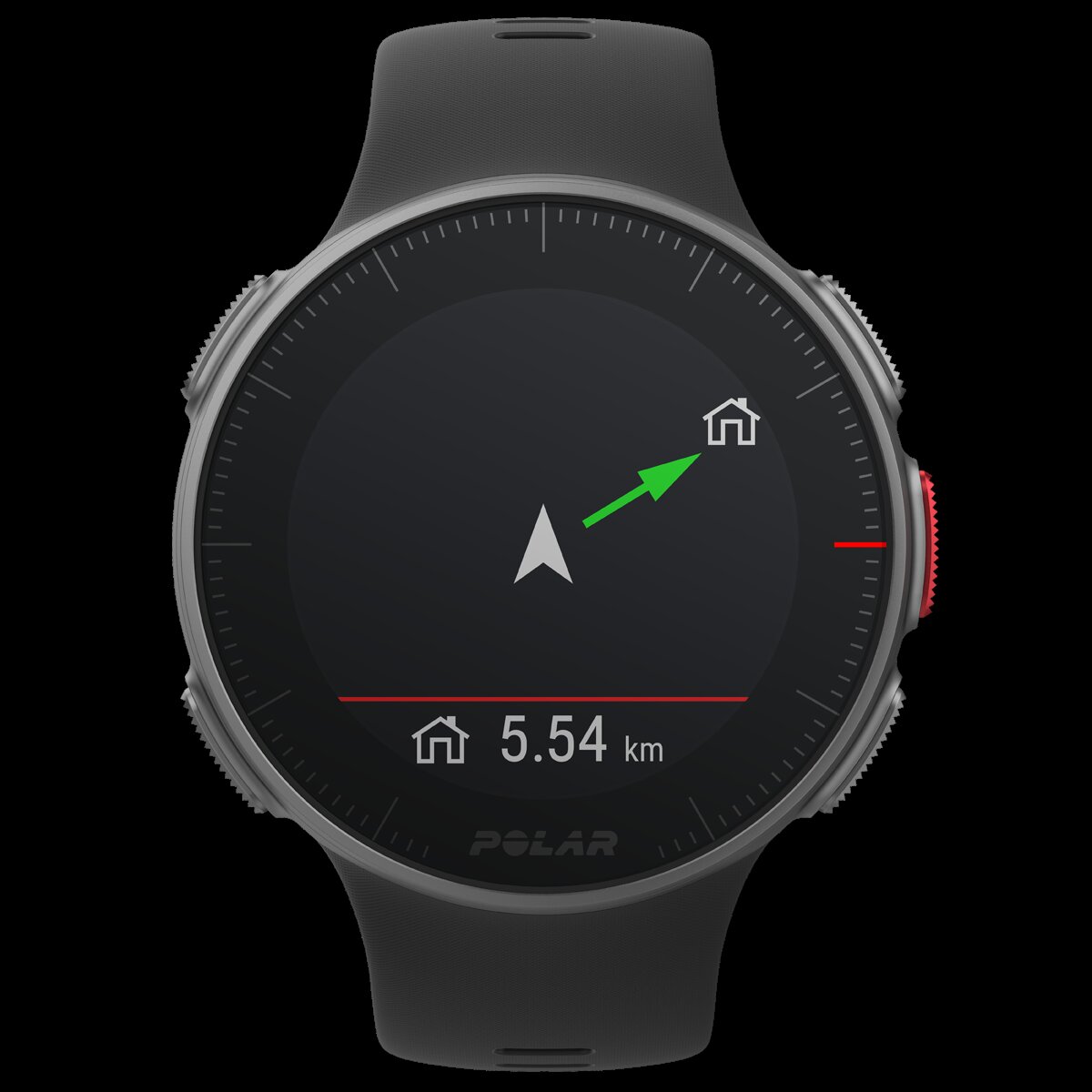 Relógio GPS com pulsómetro Vantage V Tamanho M-L Polar Preto-10
