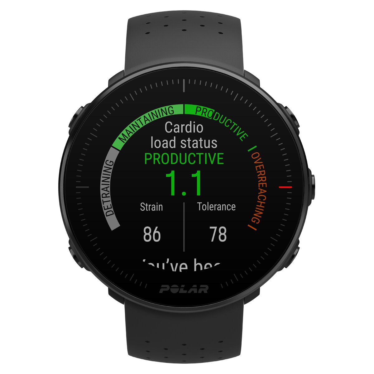 Relógio smartwatch GPS Vantage M Tamanho S-M Preto-2