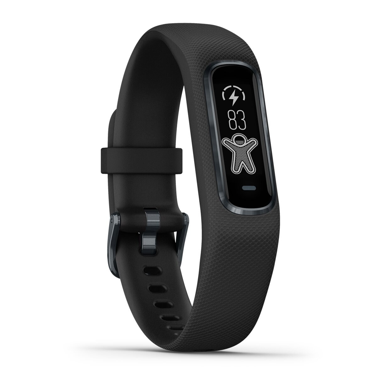 Pulseira de actividade vívosmart® 4 Tamanho S/M Garmin Preto / Cinzento-5